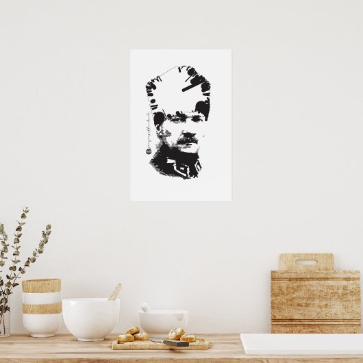 Poster Atatürk (Cuisine)