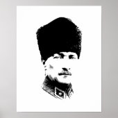 Poster Ataturk (Devant)