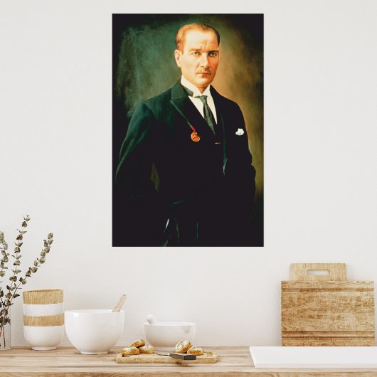 Poster Ataturk (Cuisine)