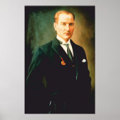 Poster Ataturk (Devant)