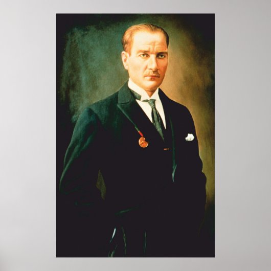 Poster Ataturk (Devant)