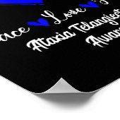 Poster Ataxia Telangiectasia Sensibilisation Paix Aimer H (Coin)