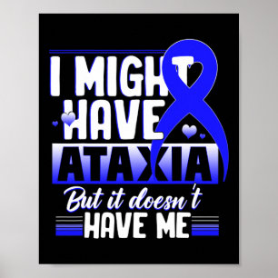 Poster Ataxie Signe Neurologique Hémataxie Ruban Bleu Ne