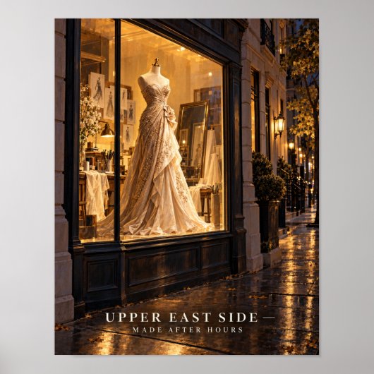 Poster Atelier de l'Upper East Side, Soirée (Devant)