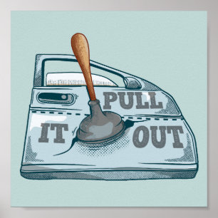 Poster Atelier de voiture à tambour