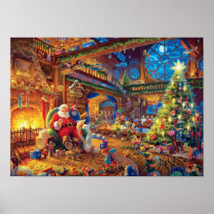 Poster Atelier Père Noël