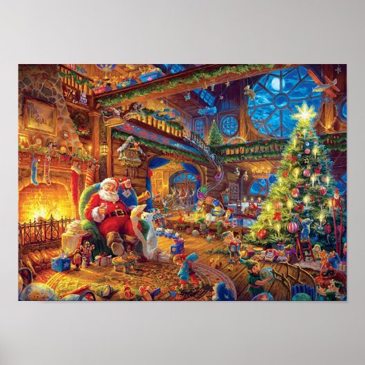Poster Atelier père Noël (Devant)