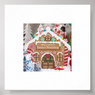 Poster Atelier père Noël