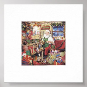 Poster Atelier père Noël