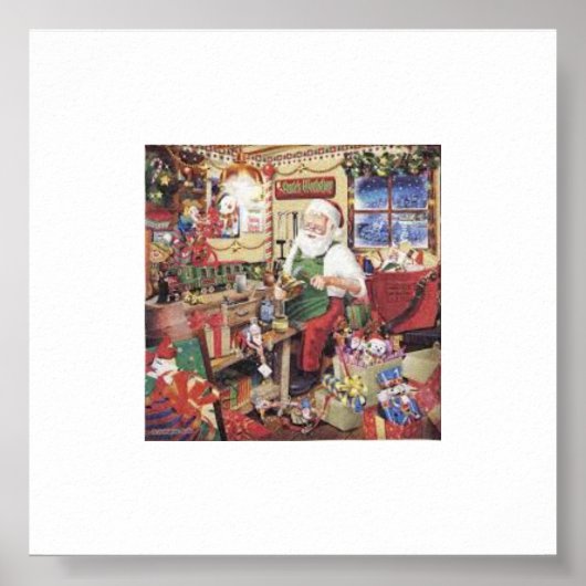 Poster Atelier père Noël (Devant)