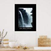Poster Athabasca Falls Jasper Nat. Motivation du parc (Cuisine)