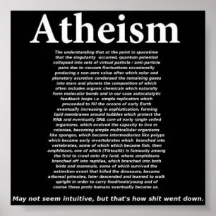 Poster Athéisme