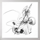 Poster Athéna (Devant)