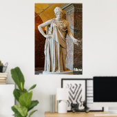 Poster Athéna / Déesse grecque / (Bureau à domicile)