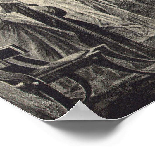 Poster Athena in the Parthénon (Coin)