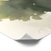 Poster Athènes Grèce aquarelle (Coin)