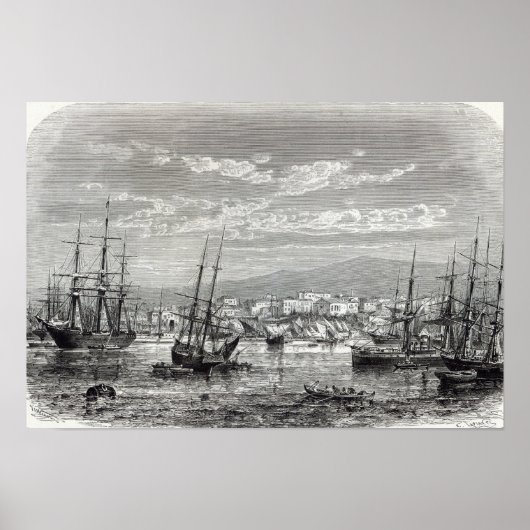 Poster Athènes : vue générale du Pirée, (Devant)