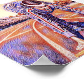 Poster Athlète d'entraînement (Coin)