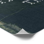 Poster Athlètes de piste et de terrain avec des objectifs (Coin)