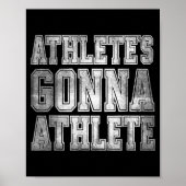 Poster Athlete's Gonna Athlete Determination Competitive  (Devant)