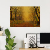 Poster Atkinson Grimshaw Evening glow CC0870 Standard (Bureau à domicile)