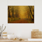 Poster Atkinson Grimshaw Evening glow CC0870 Standard (Cuisine)