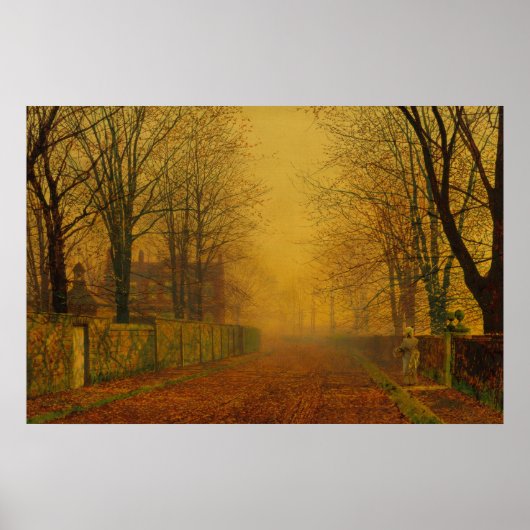 Poster Atkinson Grimshaw Evening glow CC0870 Standard (Devant)