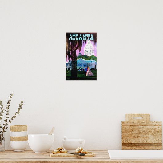 Poster Atlanta (Cuisine)