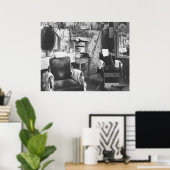 Poster Atlanta Barber Shop : 1936 (Bureau à domicile)