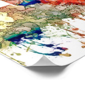 Poster Atlanta Georgia Skyline SG-Faded Glory (Coin)