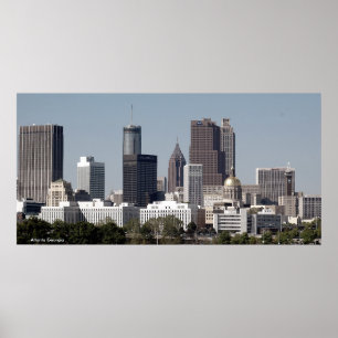 Poster Atlanta Géorgie