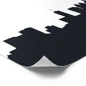 Poster Atlanta, Géorgie | Coordonnées de la ville (Coin)