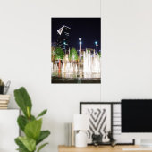 Poster Atlanta la nuit (Bureau à domicile)