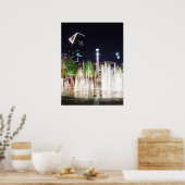 Poster Atlanta la nuit (Cuisine)