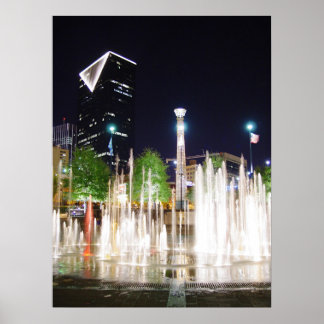 Poster Atlanta la nuit