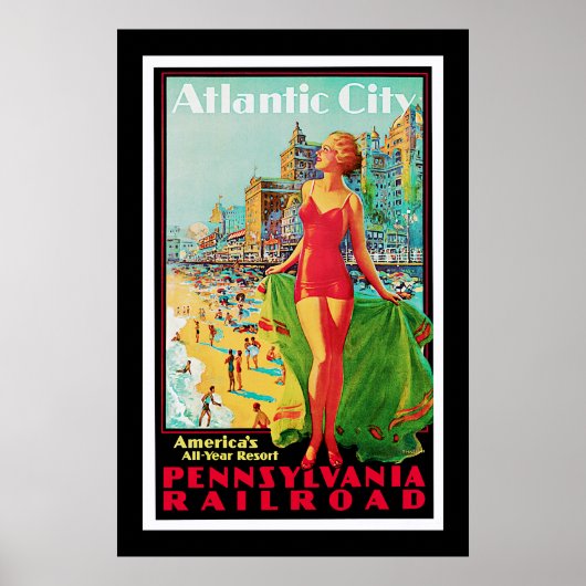 Poster Atlantic City (Devant)
