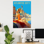 Poster Atlantic City (Bureau à domicile)