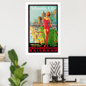 Poster Atlantic City (Bureau à domicile)
