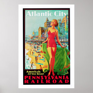 Poster Atlantic City