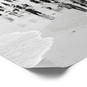 Poster Atlantic City Beach, 1910. Photo été vintage (Coin)