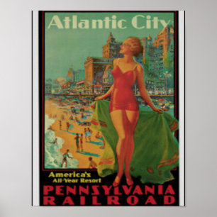 Poster Atlantic City New Jersey