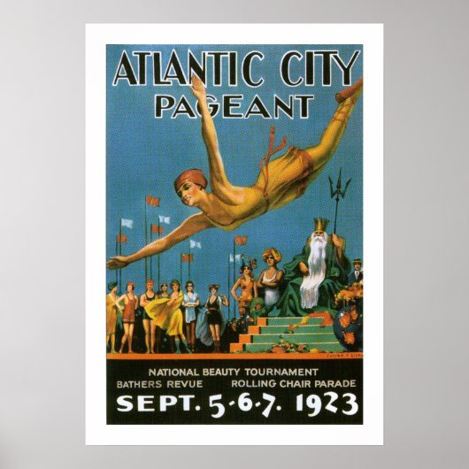Poster Atlantic City Pageant (frontière) (Devant)