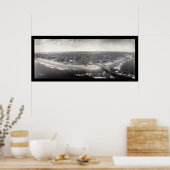 Poster Atlantic City Photo 1909 (Cuisine)