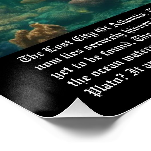 Poster Atlantis Legend (Coin)