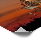 Poster Atlantis Space Shuttle lancement NASA (Coin)