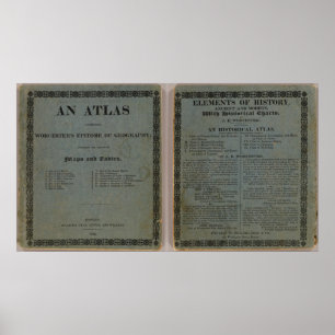 Poster Atlas accompagnant Worcester's Epitome