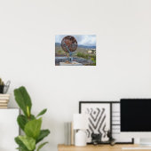 Poster Atlas dans les Pyramides de Guïmar (Bureau à domicile)