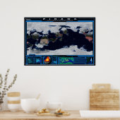 Poster Atlas de la planète Pirawk (Cuisine)