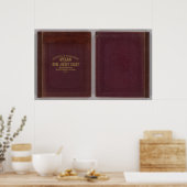 Poster Atlas historique de la côte du New Jersey (Cuisine)