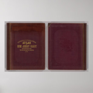 Poster Atlas historique de la côte du New Jersey